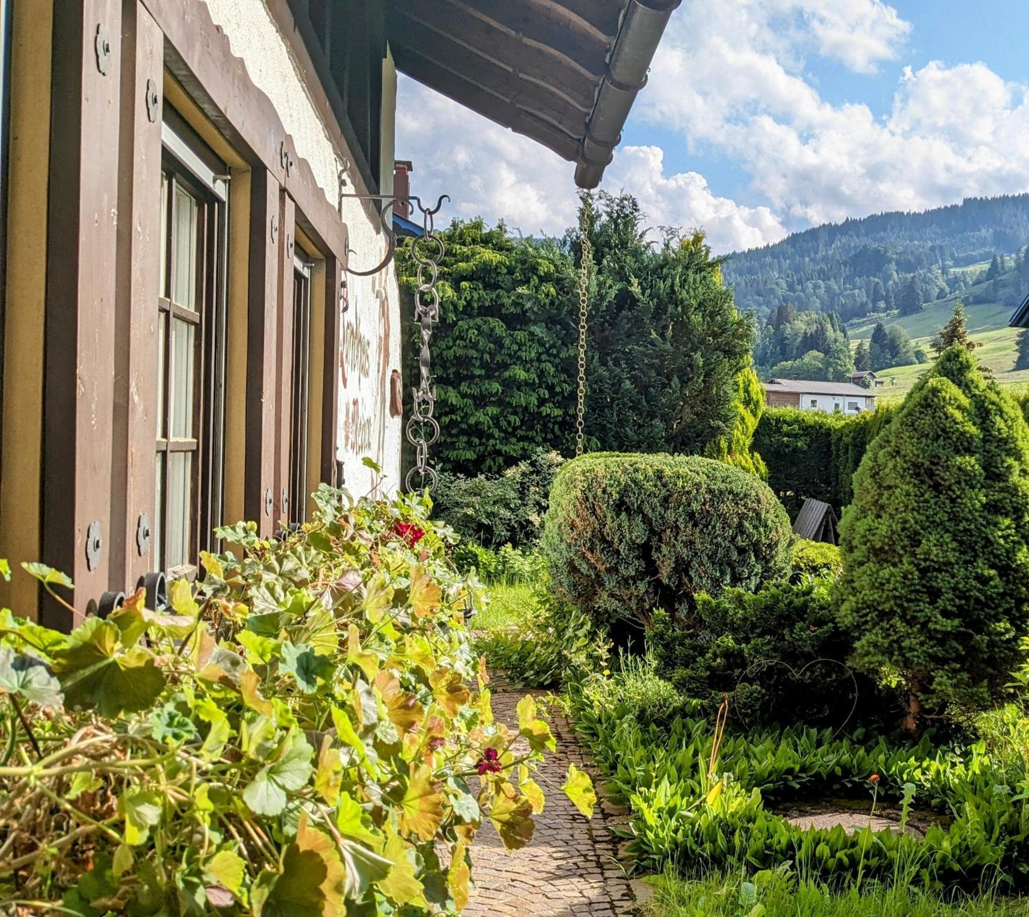 Ferienwohnung Alpenglueck In Bolsterlang Sommerbergbahn Kostenlos Exteriör bild