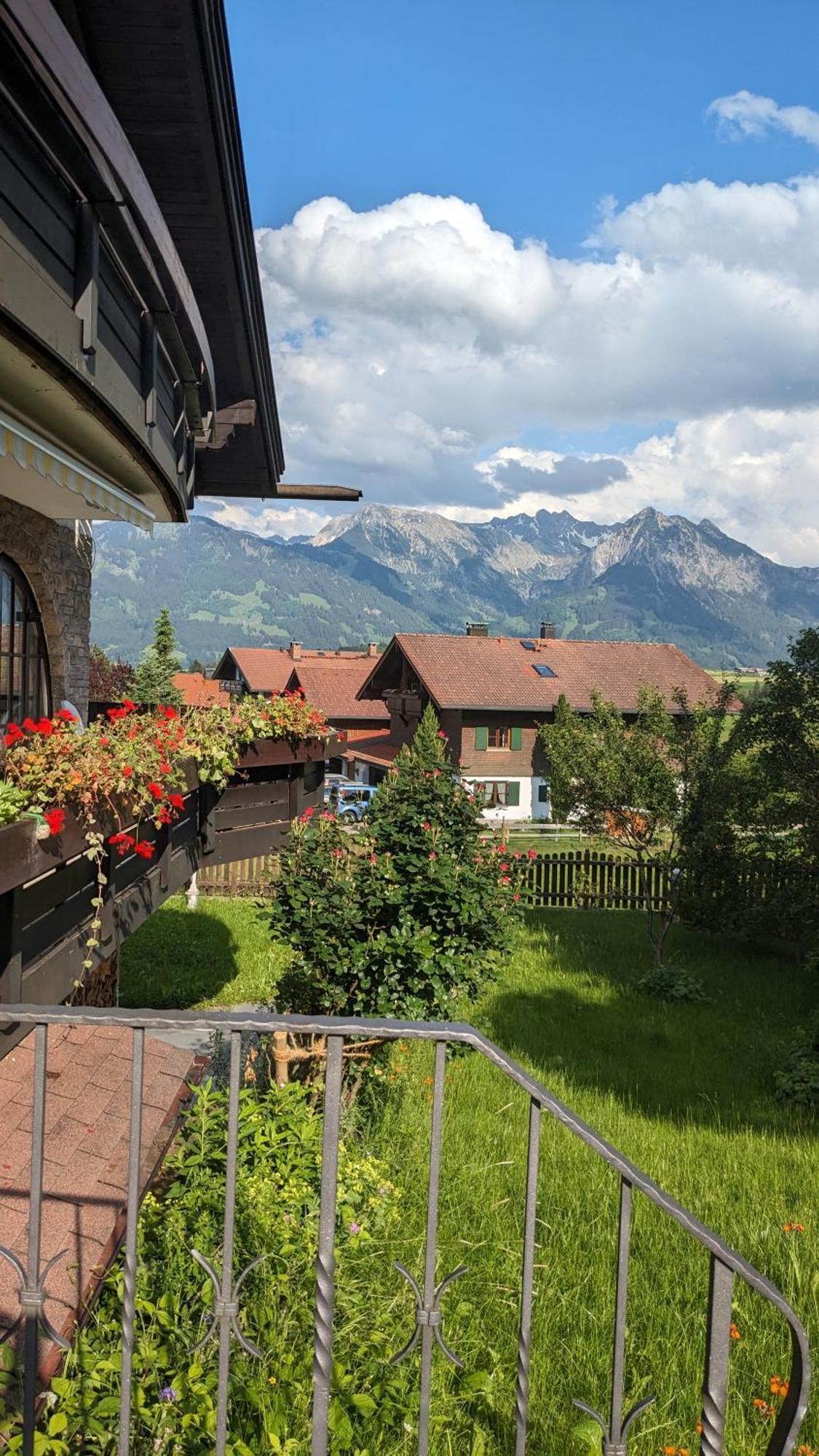 Ferienwohnung Alpenglueck In Bolsterlang Sommerbergbahn Kostenlos Exteriör bild