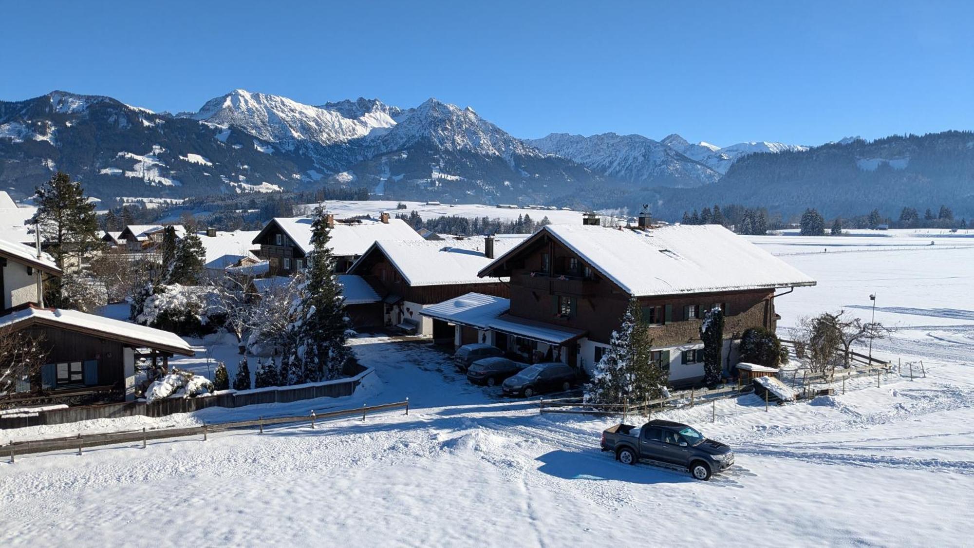 Ferienwohnung Alpenglueck In Bolsterlang Sommerbergbahn Kostenlos Exteriör bild