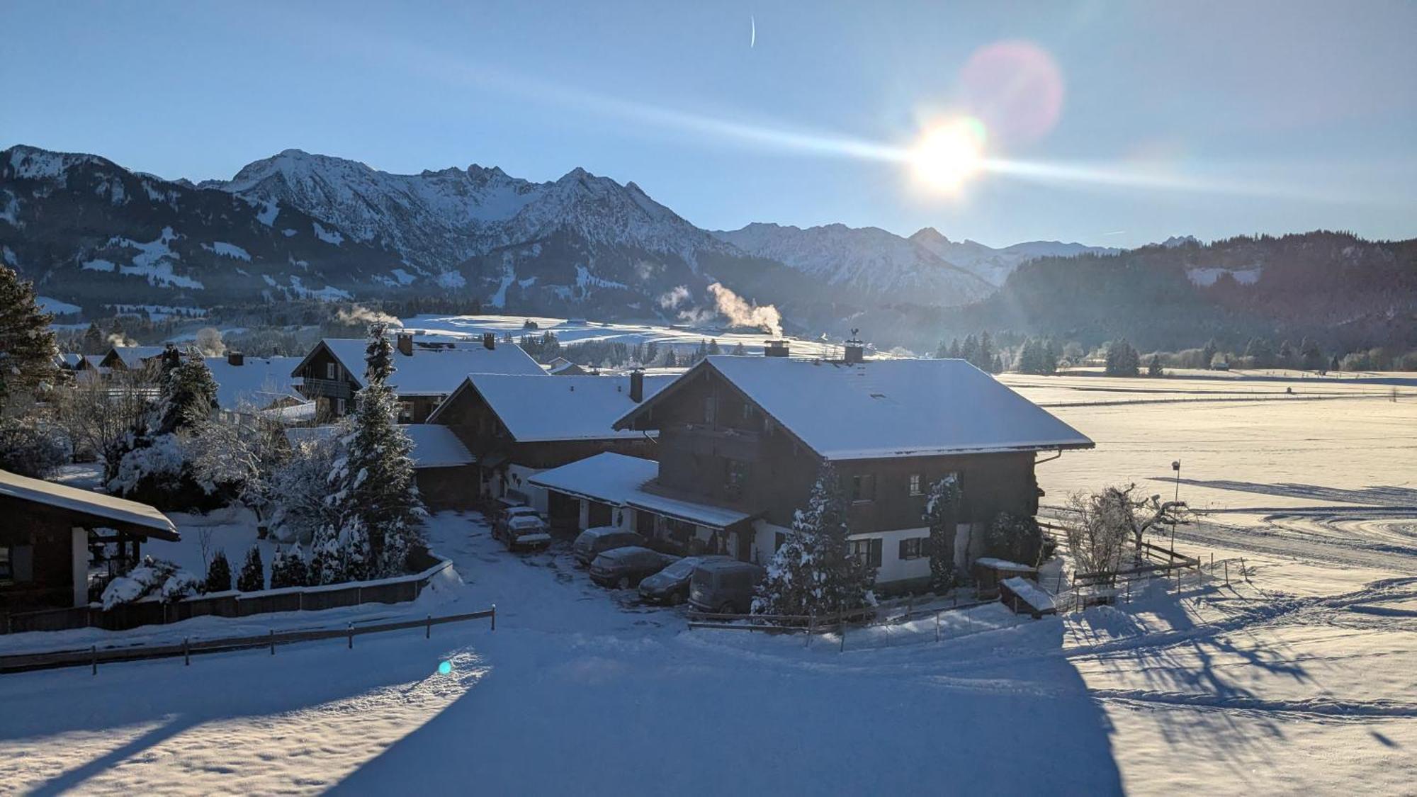 Ferienwohnung Alpenglueck In Bolsterlang Sommerbergbahn Kostenlos Exteriör bild